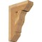 Ekena Millwork Funston Slat Rough Sawn Bracket, Western Red Cedar, 6"W x 18"D x 26"H BKT06X18X26FST06RWR - alternate 1